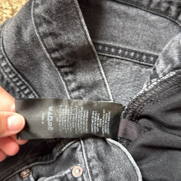 We The Free by Free People Stove Pipe Jean Black/Grey - Picture 9 of 11